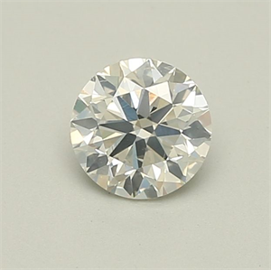 Picture of Natural Diamond 0.71 Carats, Round with Very Good Cut, I Color, SI2 Clarity and Certified by GIA