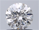 Natural Diamond 0.80 Carats, Round with Excellent Cut, H Color, VVS2 Clarity and Certified by GIA