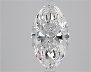 Picture of Natural Diamond 2.01 Carats, Marquise with  Cut, D Color, IF Clarity and Certified by GIA