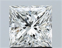 Diamante Natural 1.21 quilates, Princesa , Color H, claridad VS1 y certificado GIA