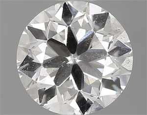 Picture of Natural Diamond 1.01 Carats, Round with Very Good Cut, E Color, I1 Clarity and Certified by GIA