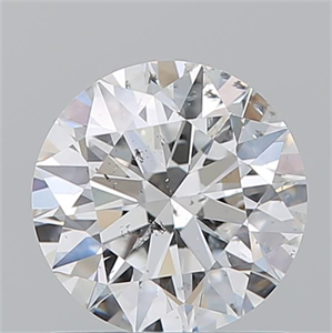 Picture of Natural Diamond 1.13 Carats, Round with Excellent Cut, F Color, SI2 Clarity and Certified by GIA