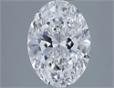 Diamante Natural 2.05 quilates, Ovalado , Color D, claridad VS2 y certificado GIA
