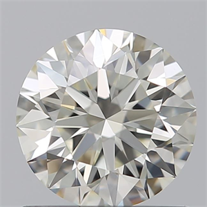 Picture of Natural Diamond 0.72 Carats, Round with Excellent Cut, H Color, VS1 Clarity and Certified by IGI