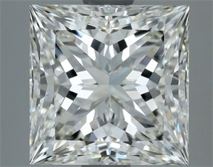 Foto Diamante Natural 3.53 quilates, Princesa , Color I, claridad VVS2 y certificado IGI de