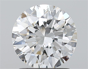 Foto Diamante Natural 1.50 quilates, Redondo , Color E, claridad SI1 y certificado GIA de