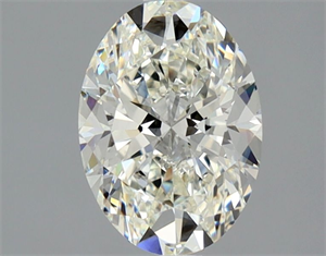 Picture of Natural Diamond 1.52 Carats, Oval with  Cut, J Color, VS2 Clarity and Certified by GIA