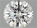 Lab Grown Diamond 2.01 Carats, Round with Excellent Cut, D Color, VVS2 Clarity and Certified by IGI