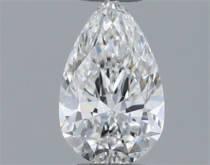 Foto Diamante Natural 0.30 quilates, De pera , Color F, claridad VVS2 y certificado GIA de