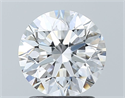 Diamante Natural 1.70 quilates, Redondo , Color D, claridad VVS2 y certificado GIA