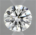 Lab Grown Diamond 1.34 Carats, Round with Ideal Cut, H Color, VS1 Clarity and Certified by IGI