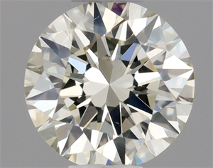 Picture of Natural Diamond 0.51 Carats, Round with Excellent Cut, M Color, VS2 Clarity and Certified by GIA
