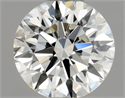 Diamante Natural 0.54 quilates, Redondo , Color I, claridad VS2 y certificado GIA