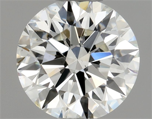 Foto Diamante Natural 0.54 quilates, Redondo , Color I, claridad VS2 y certificado GIA de