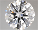 Del inventario de diamantes de laboratorio, 6.05 quilates, Redondo , Color E, claridad VVS2 y certificado IGI