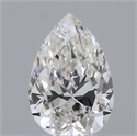 Diamante Natural 0.40 quilates, De pera , Color F, claridad VVS1 y certificado GIA