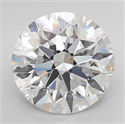 Lab Grown Diamond 3.94 Carats, Round with Excellent Cut, E Color, IF Clarity and Certified by IGI