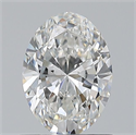 Diamante Natural 0.70 quilates, Ovalado , Color F, claridad VS2 y certificado GIA