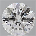 Lab Grown Diamond 3.10 Carats, Round with Ideal Cut, E Color, VS1 Clarity and Certified by IGI