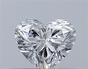 Picture of Natural Diamond 0.32 Carats, Heart with  Cut, E Color, VS2 Clarity and Certified by GIA