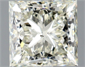 Natural Diamond 1.93 Carats, Princess with  Cut, M Color, SI1 Clarity and Certified by GIA