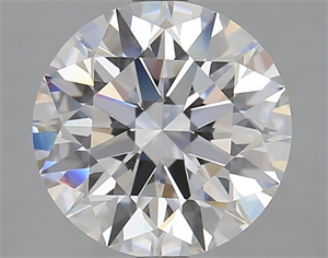 Picture of Lab Grown Diamond 3.42 Carats, Round with Ideal Cut, D Color, FL Clarity and Certified by IGI