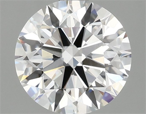 Picture of Lab Grown Diamond 2.00 Carats, Round with Ideal Cut, D Color, VVS2 Clarity and Certified by IGI