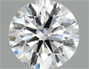 Lab Grown Diamond 2.08 Carats, Round with Ideal Cut, E Color, VS1 Clarity and Certified by IGI