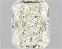 Diamante Natural 1.01 quilates, Radiante , Color L, claridad VS1 y certificado GIA