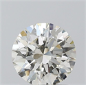 Natural Diamond 1.02 Carats, Round with Excellent Cut, K Color, SI1 Clarity and Certified by GIA
