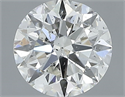 Diamante Natural 1.00 quilates, Redondo , Color H, claridad SI1 y certificado IGI