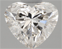 Natural Diamond 0.70 Carats, Heart with  Cut, I Color, VVS1 Clarity and Certified by IGI