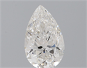 Diamante Natural 0.74 quilates, De pera , Color G, claridad VVS1 y certificado GIA