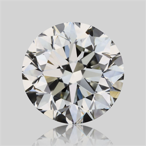 Picture of Natural Diamond 1.01 Carats, Round with Very Good Cut, J Color, VVS2 Clarity and Certified by GIA