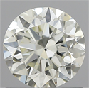 Natural Diamond 1.00 Carats, Round with Very Good Cut, J Color, SI1 Clarity and Certified by IGI