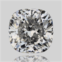 Diamante Natural 0.51 quilates, Del cojín , Color F, claridad SI2 y certificado GIA