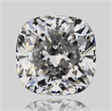 Natural Diamond 0.51 Carats, Cushion with  Cut, F Color, SI2 Clarity and Certified by GIA