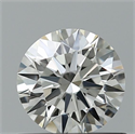 Diamante Natural 0.53 quilates, Redondo , Color G, claridad VVS1 y certificado IGI