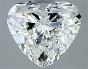 Picture of Natural Diamond 1.81 Carats, Heart with  Cut, H Color, SI1 Clarity and Certified by IGI