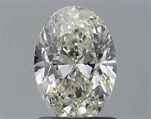 Foto Diamante Natural 1.20 quilates, Ovalado , Color J, claridad SI2 y certificado HRD de