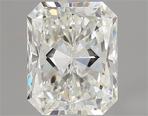 Picture of Natural Diamond 0.50 Carats, Radiant with  Cut, H Color, VS1 Clarity and Certified by IGI