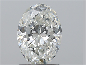 Foto Diamante Natural 1.20 quilates, Ovalado , Color H, claridad SI2 y certificado HRD de