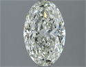 Natural Diamond 1.70 Carats, Oval with  Cut, I Color, VVS2 Clarity and Certified by IGI