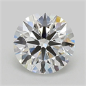 Lab Grown Diamond 1.03 Carats, Round with Ideal Cut, D Color, VS1 Clarity and Certified by IGI