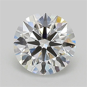 Picture of Lab Grown Diamond 1.03 Carats, Round with Ideal Cut, D Color, VS1 Clarity and Certified by IGI