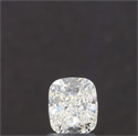 Natural Diamond 1.51 Carats, Cushion with  Cut, H Color, SI2 Clarity and Certified by GIA