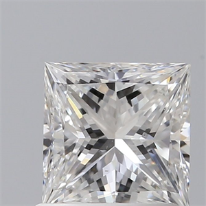 Foto Diamante Natural 1.00 quilates, Princesa , Color E, claridad VS2 y certificado GIA de