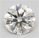 Diamante Natural 0.55 quilates, Redondo , Color J, claridad VVS2 y certificado GIA