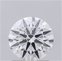 Lab Grown Diamond 1.21 Carats, Round with Excellent Cut, E Color, VS1 Clarity and Certified by IGI