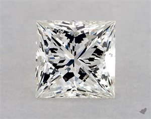 Foto Diamante Natural 0.99 quilates, Princesa , Color I, claridad SI2 y certificado GIA de